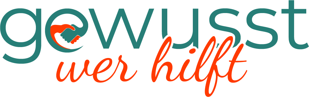 Gewusst wer hilft - Logo