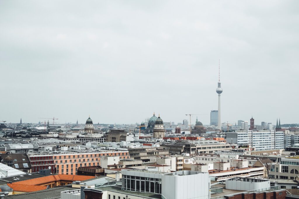 Berlin über den Dächern