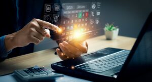 Digitale Kalenderplanung auf Smartphone und Laptop | Firmenevent Location